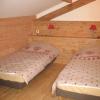 Chambre Cabane : Coin 3 lits